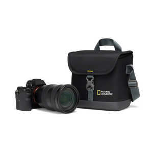 ナショナルジオグラフィック カメラショルダーバッグ Sサイズ ナショナルジオグラフィック ブラック NGE22360