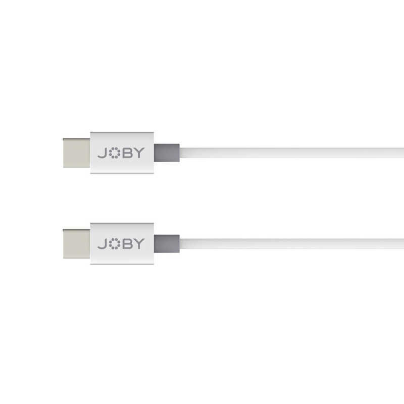 JOBY JOBY USB-C - USB-C PD ケーブル 2m ホワイト Type-Cオス・オス /USB Power Delivery対応 JB01820BWW JB01820BWW