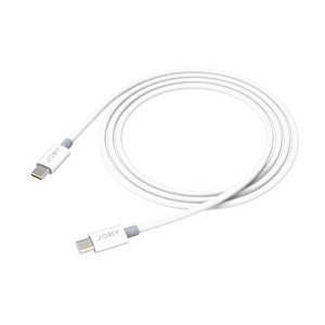 JOBY USB-C - USB-C PD ケーブル 2m ホワイト Type-Cオス・オス /USB Power Delivery対応 JB01820BWW JOBY USB-C - USB-C PD ケーブル 2m ホワイト Type-Cオス・オス /USB Power Delivery対応 JB01820BWW