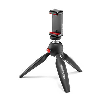 WEB限定カラー マンフロット ミニ三脚＋スマホアダプターキット スマホ動画撮影 スマホアクセサリー
