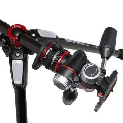 マンフロット Manfrotto 055プロカーボン3段三脚＋XPRO3ウエイ＋MOVE 