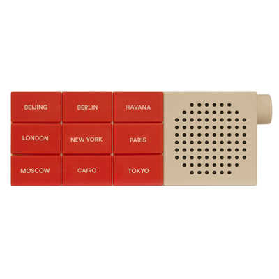 palomar the CityRadio ワイヤレススピーカー アントレックス Bluetoothスピーカー Palomar パロマー Red