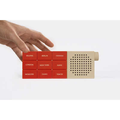 palomar the CityRadio ワイヤレス　スピーカー アントレックス Bluetoothスピーカー Palomar パロマー Red