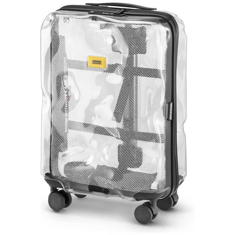 クラッシュバゲッジ クラッシュバゲッジ スーツケース S シェアコレクション TRANSPARENT [TSAロック搭載 /40L /1泊～2泊] CB141-50 CB141-50