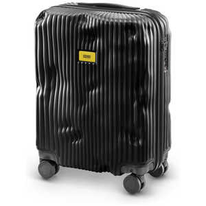 クラッシュバゲッジ スーツケース S ストライプコレクション BLACK [TSAロック搭載 /40L /1泊～2泊] CB151-01