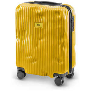 クラッシュバゲッジ スーツケース S ストライプコレクション YELLOW [TSAロック搭載 /40L /1泊～2泊] CB151-04