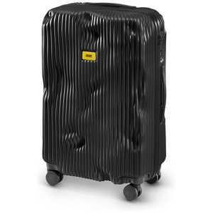 クラッシュバゲッジ スーツケース M ストライプコレクション BLACK [TSAロック搭載 /65L /3泊～5泊] CB152-01