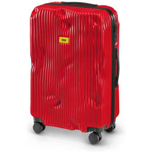 クラッシュバゲッジ スーツケース M ストライプコレクション RED [TSAロック搭載 /65L /3泊～5泊] CB152-16