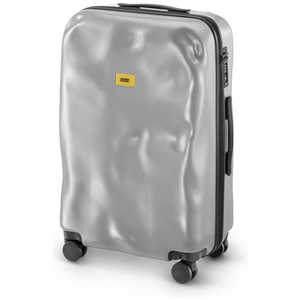 クラッシュバゲッジ スーツケース M アイコンコレクション SILVER [TSAロック搭載 /65L /3泊～5泊] CB162-21