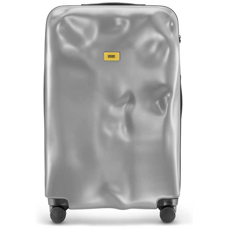 クラッシュバゲッジ クラッシュバゲッジ スーツケース L アイコンコレクション SILVER [TSAロック搭載 /100L /5泊～1週間] CB163-21 CB163-21