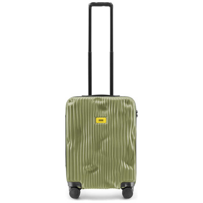 クラッシュバゲッジ クラッシュバゲッジ スーツケース S ストライプコレクション OLIVE [TSAロック搭載 /40L /1泊～2泊] CB151-05 CB151-05