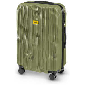 クラッシュバゲッジ スーツケース M ストライプコレクション OLIVE [TSAロック搭載 /65L /3泊～5泊] CB152-05