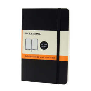 MOLESKINE クラシック ノートブック ソフトカバー ルールド(横罫) ブラック Pocket QP611 MOLESKINE クラシック ノートブック ソフトカバー ルールド(横罫) ブラック Pocket QP611