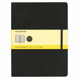 MOLESKINE クラシック ノートブック ソフトカバー スクエアード(方眼) ブラック XL QP622 MOLESKINE クラシック ノートブック ソフトカバー スクエアード(方眼) ブラック XL QP622