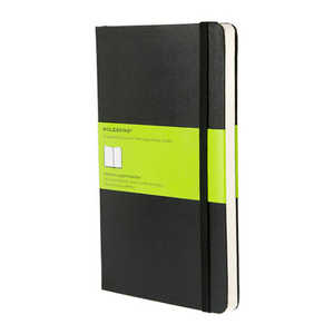 MOLESKINE クラシック ノートブック ハードカバー プレーン(無地) ブラック Large QP062 MOLESKINE クラシック ノートブック ハードカバー プレーン(無地) ブラック Large QP062