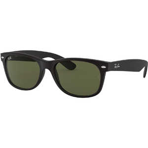 レイバン NEW WAYFARER CLASSIC 622 55mm ブラックラバー/グリーンクラシックG-15 RB2132F_