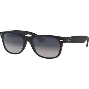 レイバン Ray-Ban サングラス NEW WAYFARER RB2132F 601S78 55mm マットブラック/偏光ブルーグレーグラディエント レイバン Ray-Ban サングラス NEW WAYFARER RB2132F 601S78 55mm マットブラック/偏光ブルーグレーグラディエント