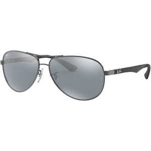 レイバン Ray-Ban サングラス CARBON FIBRE RB8313 004/K6 61mm シャイニーガンメタル/ポラライズドシルバーミラー レイバン Ray-Ban サングラス CARBON FIBRE RB8313 004/K6 61mm シャイニーガンメタル/ポラライズドシルバーミラー