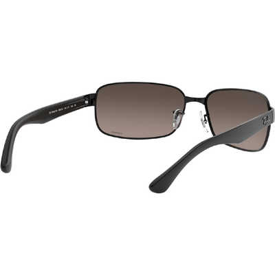 rayban レイバン サングラス RB3566CH RB3566CH CHROMANCE Sunglasses in Black and Silver - RB3566CH