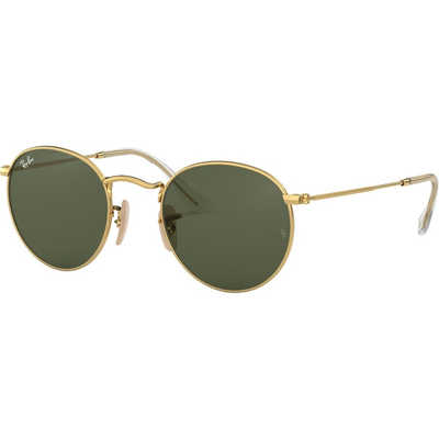 【RB3447N 001】★クラシックゴールドサングラス★純正★ レイバン サングラス ROUND FLAT LENSES RB3447N 001 50mm