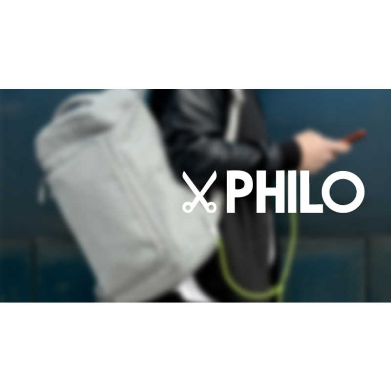 PHILO PHILO PHILO スマートバックパック light grey ライトグレー PH028LG PH028LG