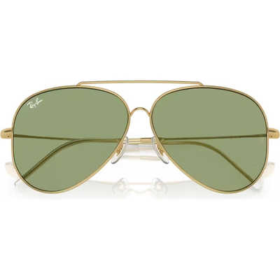 レイバン サングラス AVIATOR REVERSE RBR0101S 001/82 62mm ゴールド 