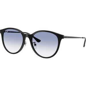 レイバン サングラス (Low Bridge Fit) RB4334D 601/19 55mm ブラック/クリアグラディエントライトブルー レイバン サングラス (Low Bridge Fit) RB4334D 601/19 55mm ブラック/クリアグラディエントライトブルー
