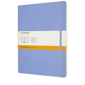 MOLESKINE クラシックノートブック 横罫 ハイドレイジブルー ソフト XL QP621B42 MOLESKINE クラシックノートブック 横罫 ハイドレイジブルー ソフト XL QP621B42