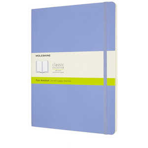 MOLESKINE クラシックノートブック 無地 ハイドレイジブルー ソフト XL QP623B42 MOLESKINE クラシックノートブック 無地 ハイドレイジブルー ソフト XL QP623B42