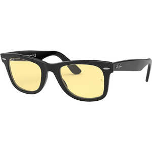 レイバン WAYFARER WASH LENS RB2140F 901/R6 52mm シャイニーブラック/クリスタルイエローAR RB2140F_901/R6(52)_ レイバン WAYFARER WASH LENS RB2140F 901/R6 52mm シャイニーブラック/クリスタルイエローAR RB2140F_901/R6(52)_