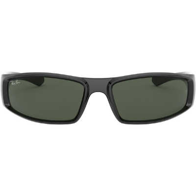 レイバン サングラス RB4335 601/71 58mm ブラック/グリーン の通販