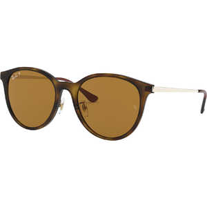 ���C�o�� Ray-Ban �T���O���X RB4334D 710/83 55mm �n�o�i/�_�[�N�u���E���|�����C�Y�h RB4334D_7108355