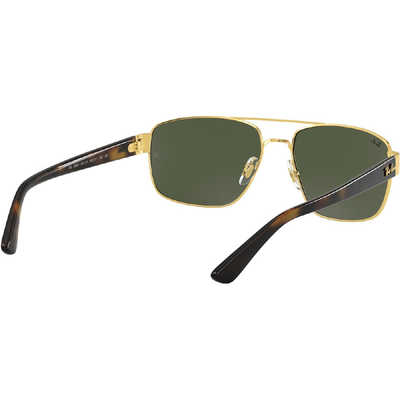 レイバン サングラス RB3663 001/31 60mm シャイニーゴールド/グリーン