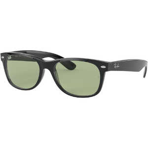 レイバン Ray-Ban サングラス NEW WAYFARER RB2132F 601/52 55mm シャイニーブラック/グリーン RB2132F_6015255