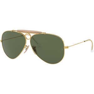 レイバン Ray-Ban サングラス SHOOTER RB3138 W3401 58mm アリスタ/G-15グリーン RB3138-W340158