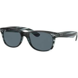 レイバン Ray-Ban サングラス NEW WAYFARER RB2132F 6432R5 58mm ストライプドブルーハバナ/ブルー RB2132F_6432R558