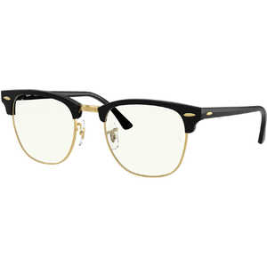 ���C�o�� CLUBMASTER RB3016 901/BF 51mm �V���C�j�[�u���b�N/�N���A�E�u���[���C�g�J�b�g RB3016_901BF51_