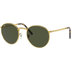 レイバン Ray-Ban サングラス NEW ROUND RB3637 919631 50mm レジェンドゴールド/グリーン RB3637_91963150