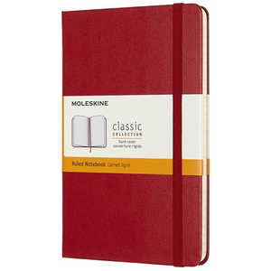 MOLESKINE C.ノート ハード横罫 Medium S.RED QP050F2