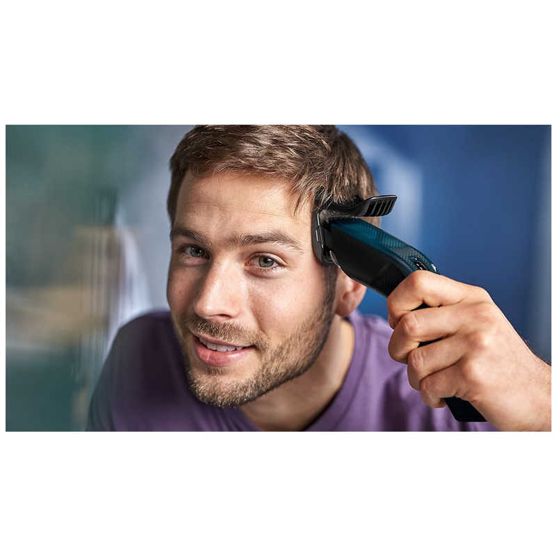 フィリップス　PHILIPS フィリップス　PHILIPS ヘアカッター Hairclipper series 3000 ブラック マリブブルー [交流(コード)式] HC350515 HC350515