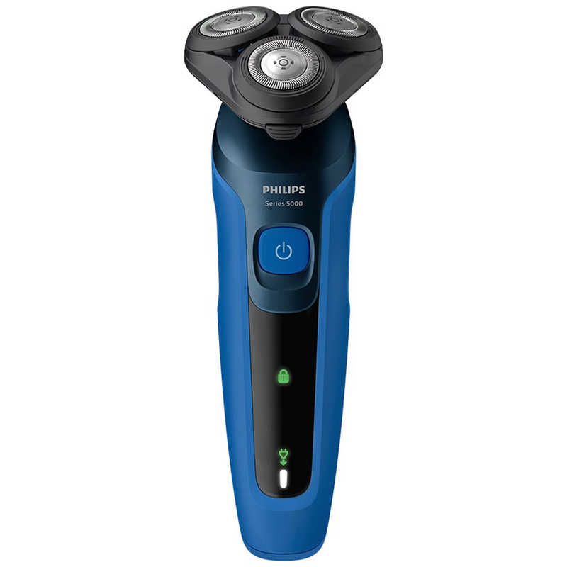 フィリップス　PHILIPS フィリップス　PHILIPS フィリップス 5000シリｰズ メンズ電気シェｰバｰ  フィリップス 5000シリｰズ ネイビｰブルｰ   回転刃  AC100V-240V  S5444/03 S5444/03