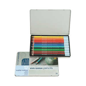 饯ѥ ̿ɮ 󥴥åۿ̿ɮ 12å(᥿륱) Van Gogh Pencils 12 water colour T97740012