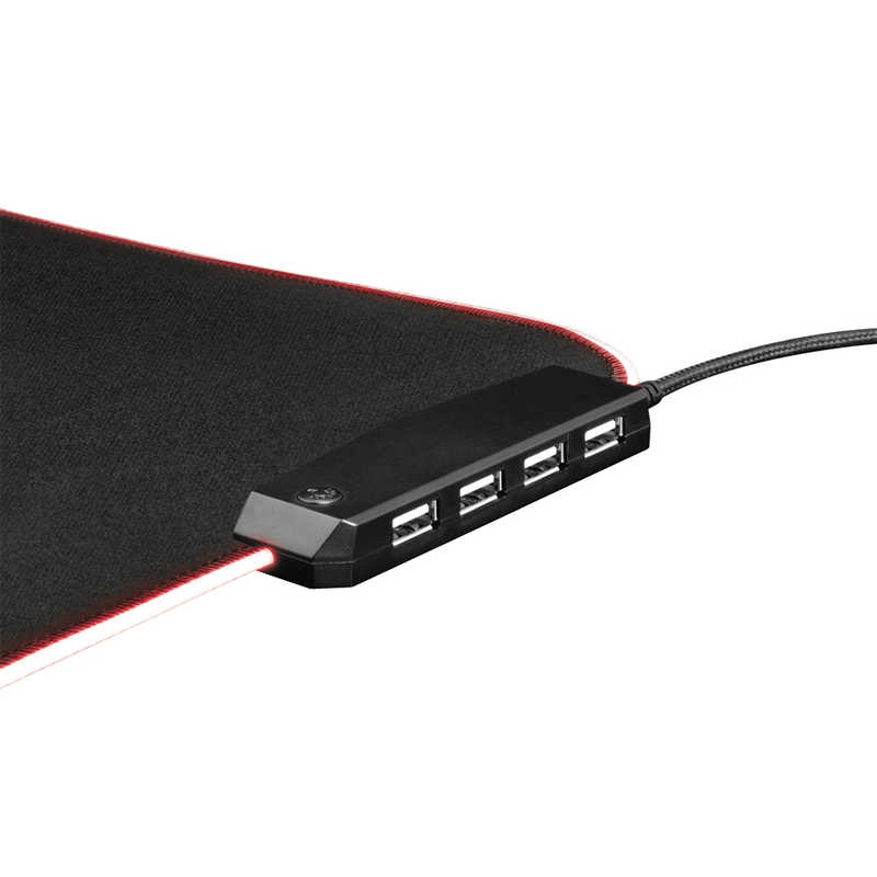 トラスト トラスト GXT 765 Glide-Flex RGB Mouse Pad with USB Hub 23646 23646