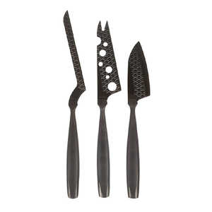ボスカ チーズナイフ 3本セット Monaco+ Black 307089 ボスカ チーズナイフ 3本セット Monaco+ Black 307089
