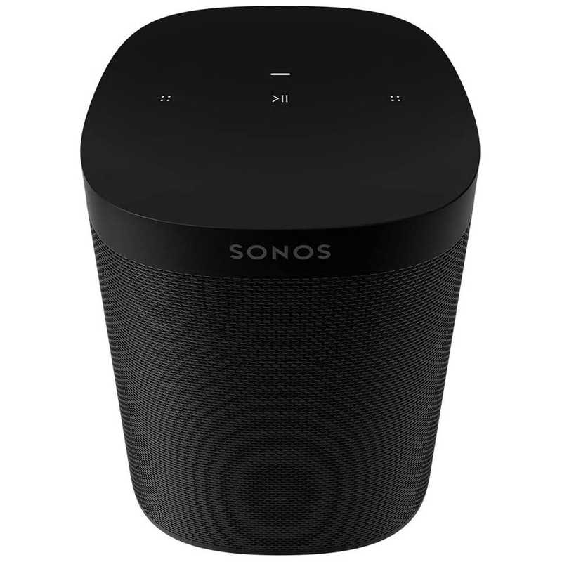 SONOS SONOS WiFiスピーカー Sonos One SL ブラック [Bluetooth対応 /Wi-Fi対応] ONESLJP1BLK ONESLJP1BLK