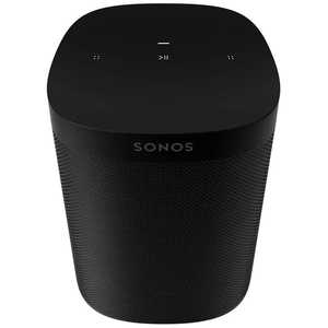 SONOS WiFiスピーカー Sonos One SL ブラック [Bluetooth対応 /Wi-Fi対応] ONESLJP1BLK