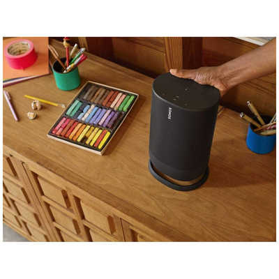 SONOS WiFiスピーカー Sonos Move ブラック [防滴 /Wi-Fi対応