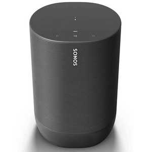 SONOS WiFiスピーカー Sonos Move ブラック [防滴 /Wi-Fi対応] MOVE1JP1BLK