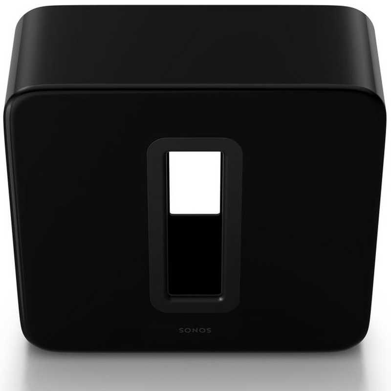 SONOS SONOS ワイヤレスサブウーファー Sonos Sub(Gen3) ブラック [Wi-Fi対応] SUBG3JP1BLK SUBG3JP1BLK