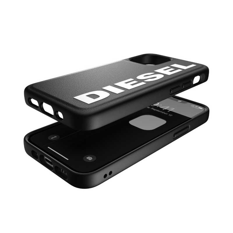 DIESEL DIESEL iPhone 12 mini 5.4インチ対応 Moulded Case Core FW20 BK/WH 42491 42491